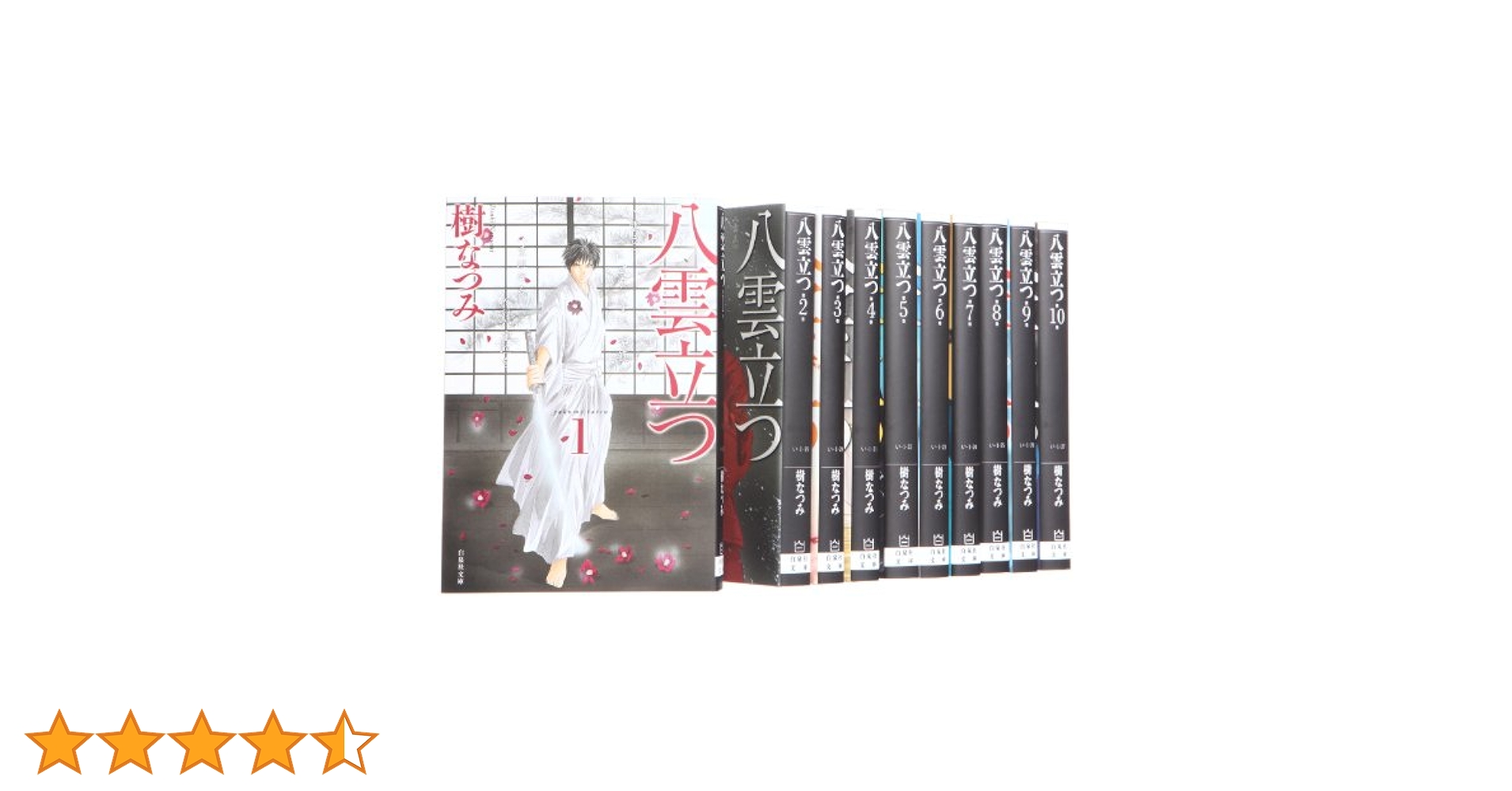 八雲立つ 漫画文庫 全10巻 完結セット (白泉社文庫) | 樹 なつみ